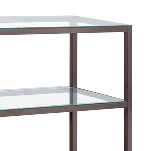Weston - 2 Shelf Entryway Console Table - Black