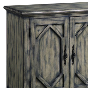 Pavan - Console Cabinet - Gray - Best Buy Furniture