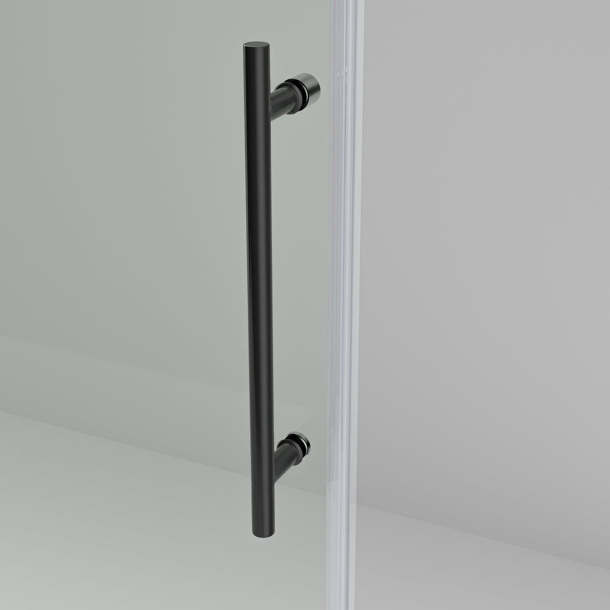 56-60"W x 76"H Frameless Sliding Shower Door with Premium Tempered Glass