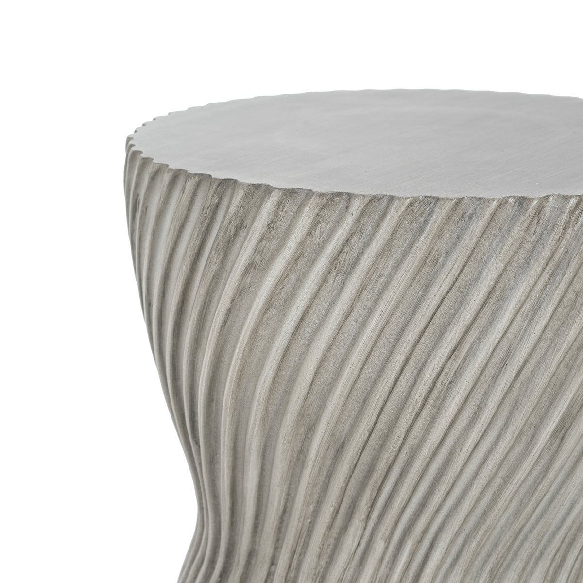 Outdoor MGO Concrete Hourglass Side Table