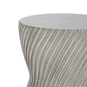 Outdoor MGO Concrete Hourglass Side Table