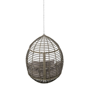Morris Teardrop - Hanging Chair With Chain And Water Resistant Cushions