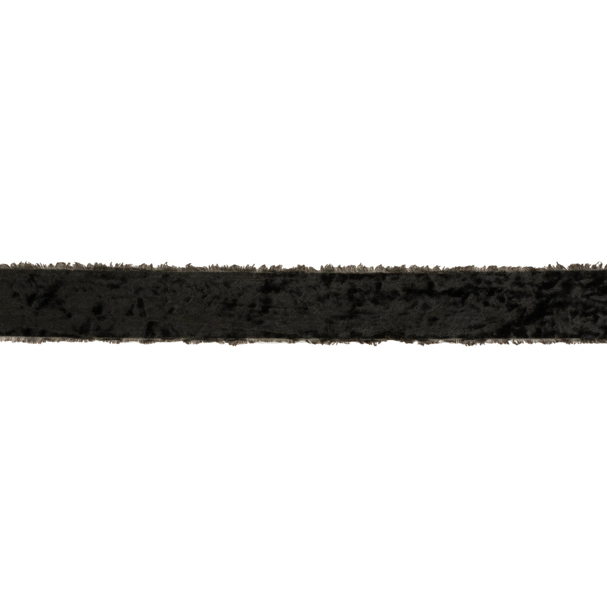 Raw edge velvet ribbon 2" x 10 yds.