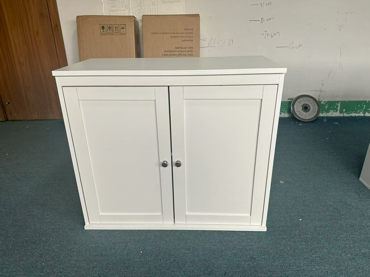 Kitchen Storage Cabinet with Double Doors