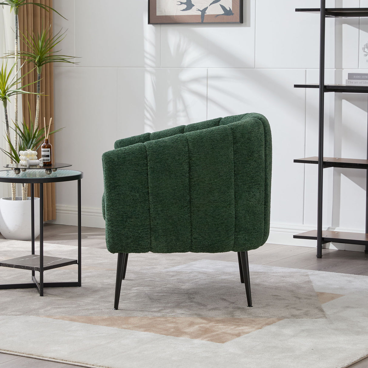Vanity Barrel Accent Lounge Chair