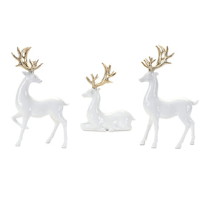 Winter-Deer-Figurine-(Set-of-3)-Figurines