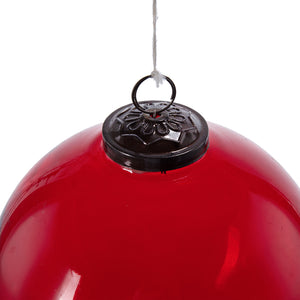 6" Mercury Antiqued Glass Ornament