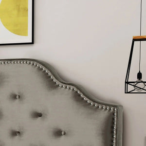 Luella - Button Tufted Upholstered Headboard - Best Buy Furniture
