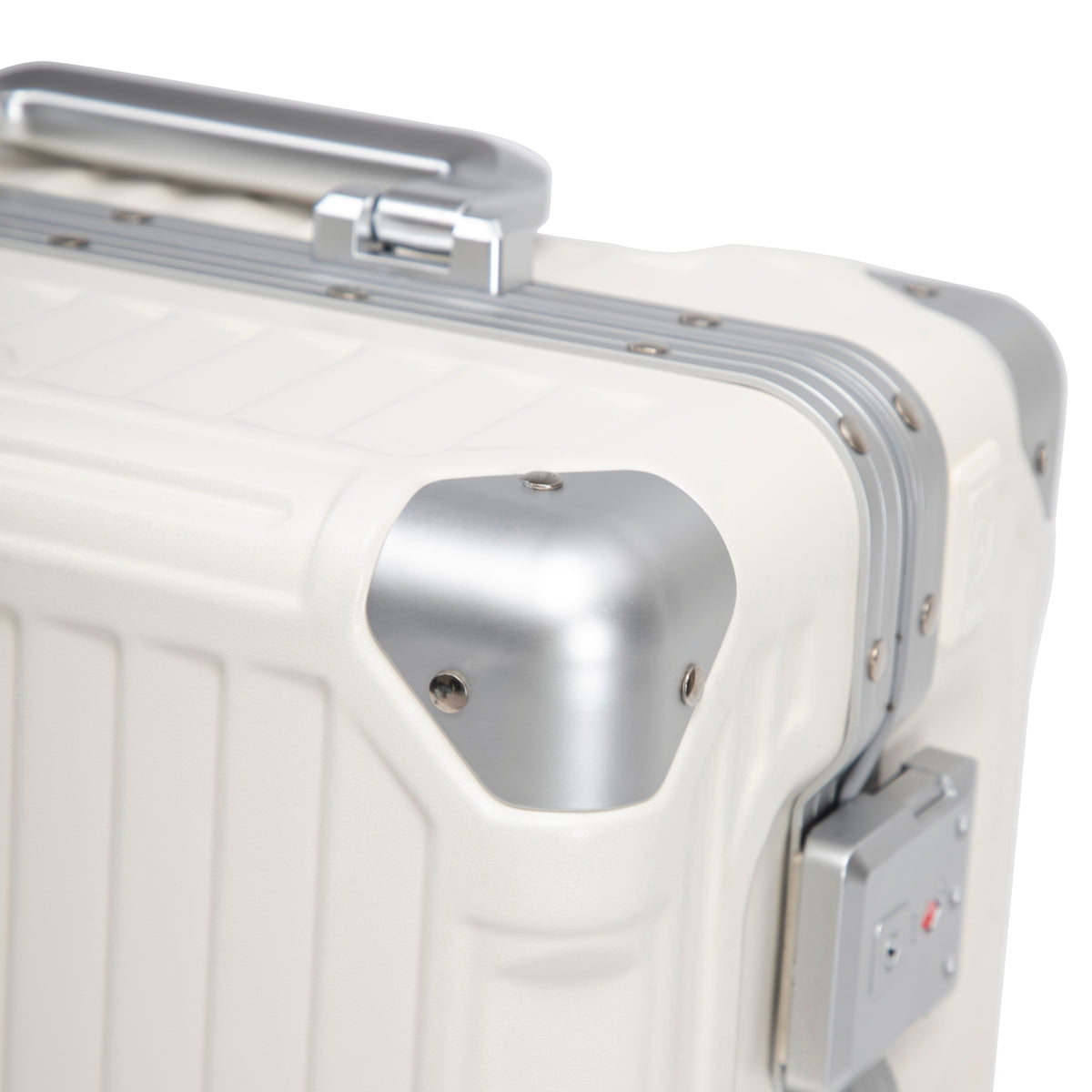 20 Inch Carry On Luggage, Aluminum Frame ABS Hard Shell Suitcase