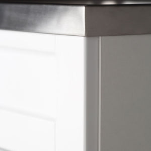 Hennessy - Deluxe Laundry Cabinet With Faucet And Stainless Steel Sink