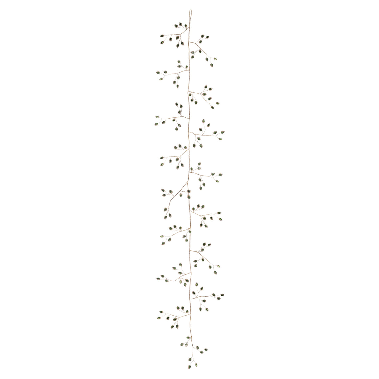 Jeweled Bead Leaf Garland (Set of 2)