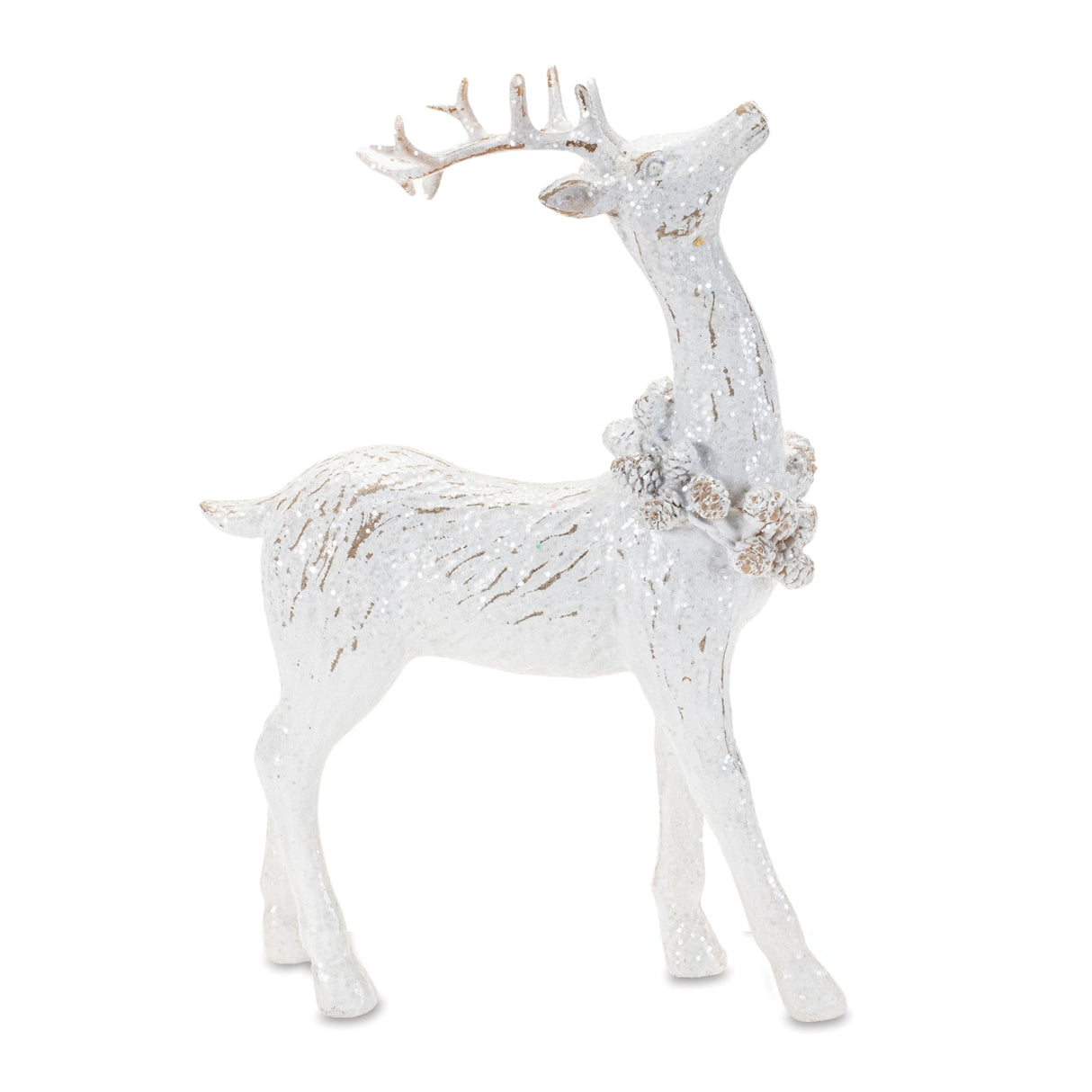 Winter deer figurine (set of 2)