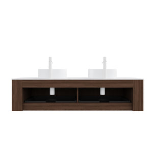 Dina 60" Bathroom Vanity & Sinks