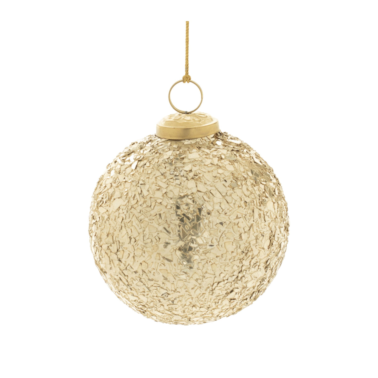 Mosaic-glass-ball-ornament-(set-of-4)-Christmas-Ornaments