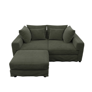 Modern Comfy Upholstered Sofa Cloud Couch & Deep Seat Couches