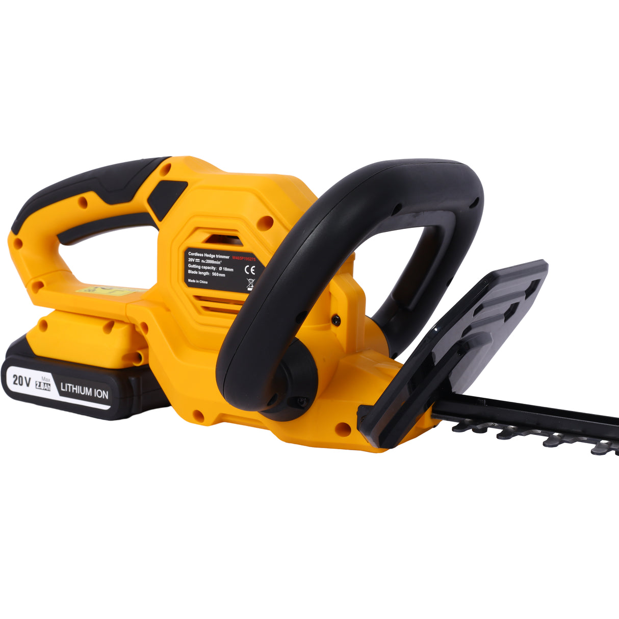 20V Cordless Hedge Trimmer, 22 Inch Steel Blade