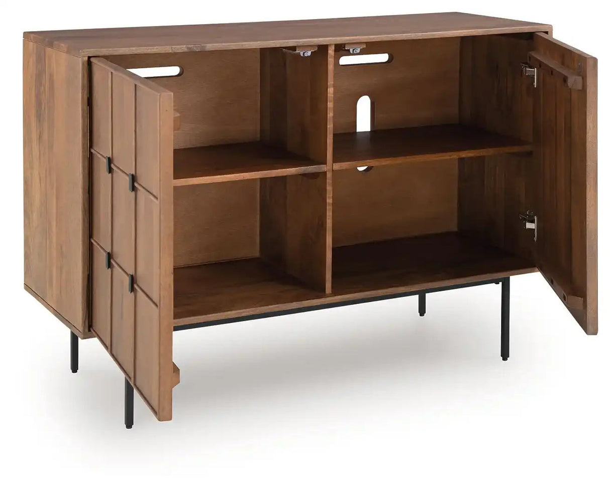 Juddins - Accent Cabinet - Brown - Best Buy Furniture