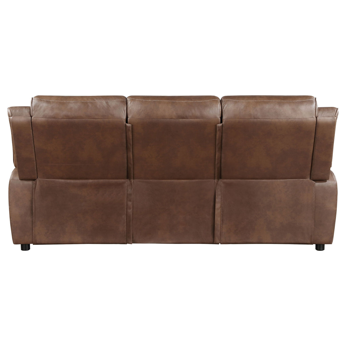 Worthington - Padded Arm Sofa - Dark Brown