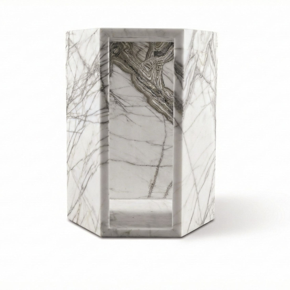 Modern Minimalist Hexagon Side Table