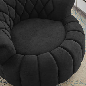 Round Swivel Accent Chair With Rotation