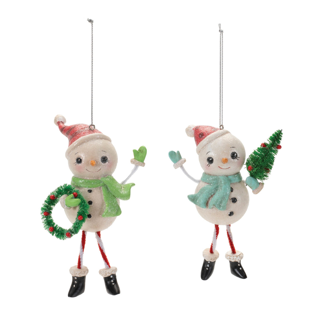Nostalgic Snowman Ornament (Set of 12)