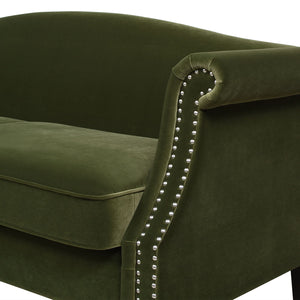 Elaine - Camel Back Small Space Sofa