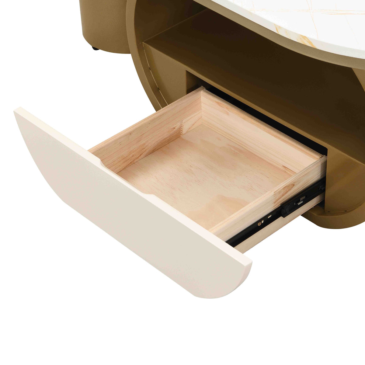 Luxury Modern Oval Coffee Table