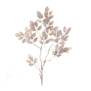 Glittered Leaf Spray (Set of 6)