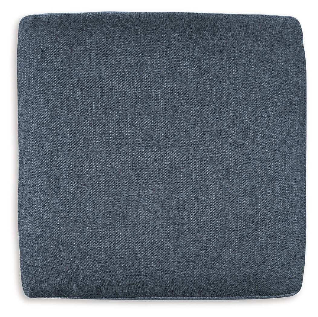 Modmax - Oversized Accent Ottoman - Fabric - Ink - Best Buy Furniture
