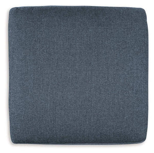 Modmax - Oversized Accent Ottoman - Fabric - Ink - Best Buy Furniture