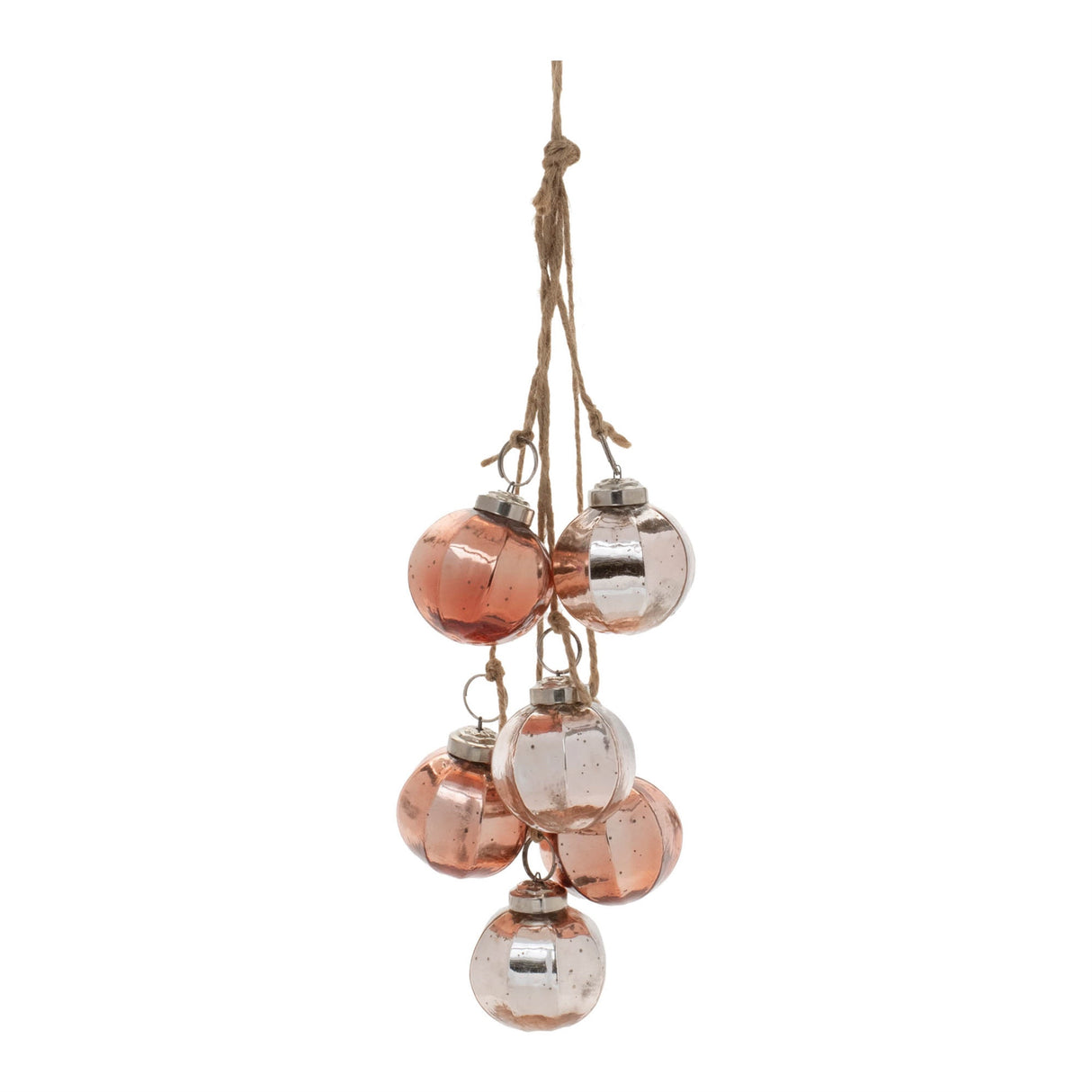Mini-Ball-Ornament-Cluster-(Set-of-2)-Christmas-Ornaments