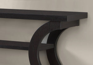 Accent Console Table For Entryway, Unique Curved Design - Best Buy Furniture