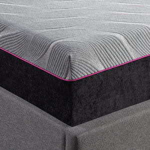 Renew - 11" Flex Head Cooling Gelcare Memory Foam Mattress - Gray - King