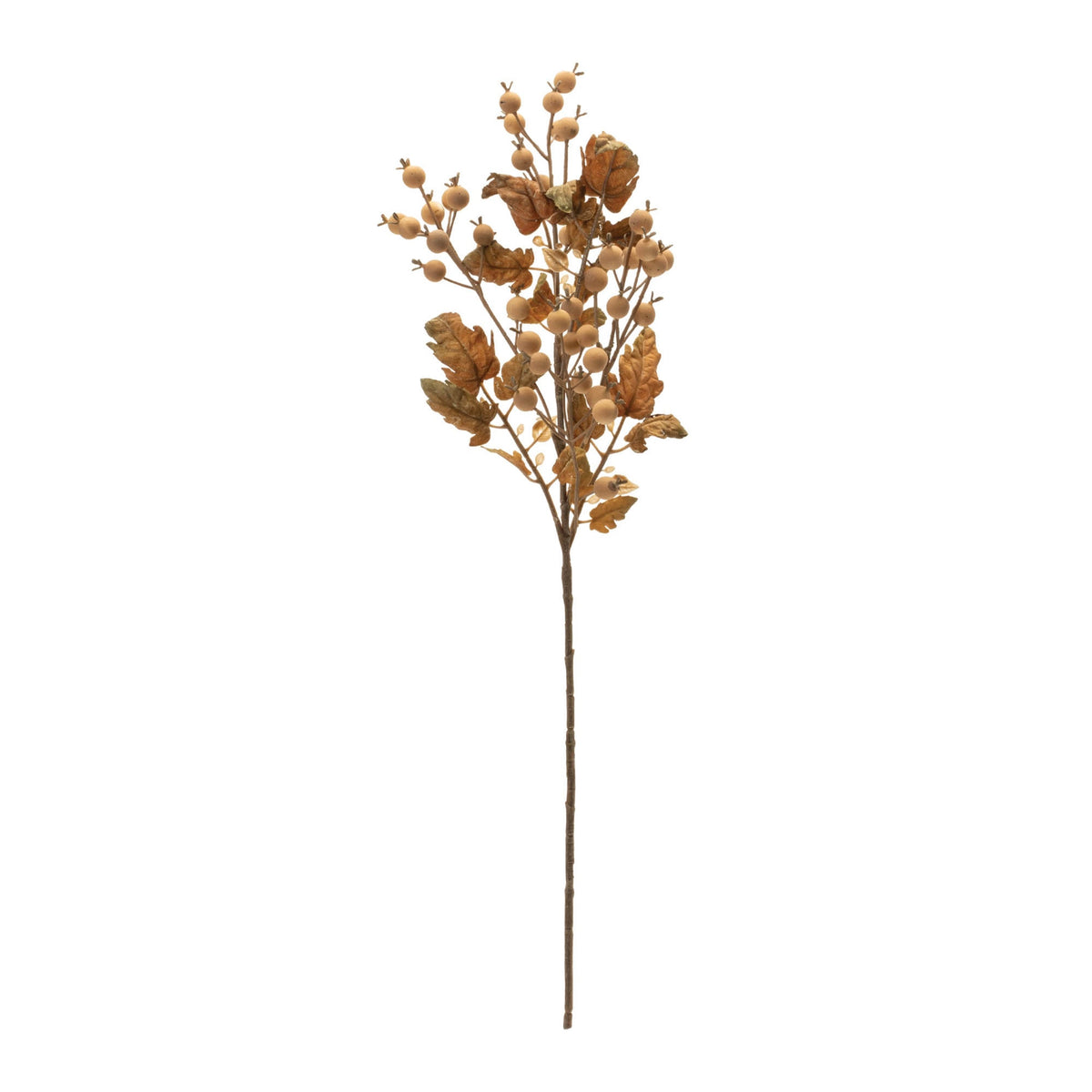 Fall oak leaf and berry spray (set of 6)