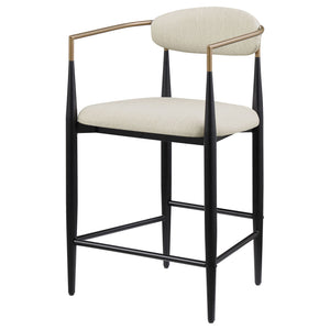 Kirkham - Upholstered Counter (Set of 2) - Beige