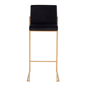 Fuji - Contemporary Design High Back Barstool