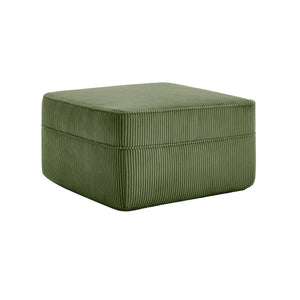 Ottoman Corduroy - Green