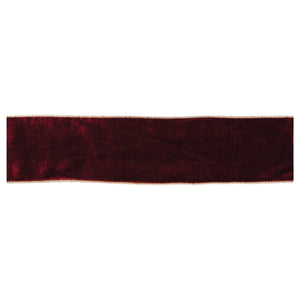 Red Wired Ribbon 4" x 10 Yds.