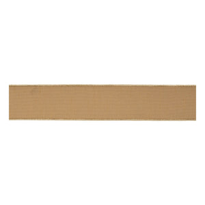 Gold wired ribbon 2.5" x 10 yds.