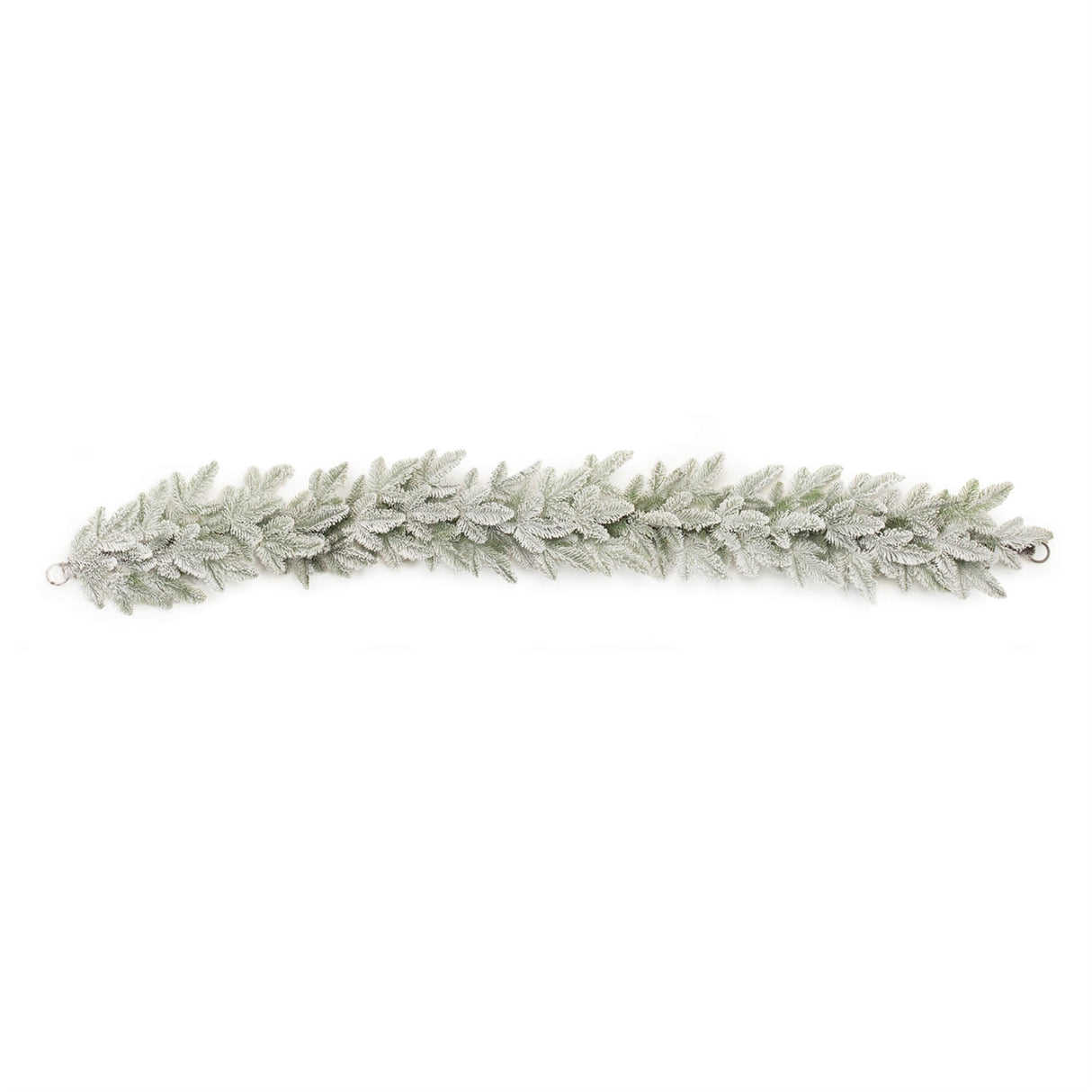 Flocked-Pine-Garland-6'L-Wreaths-&-Garlands