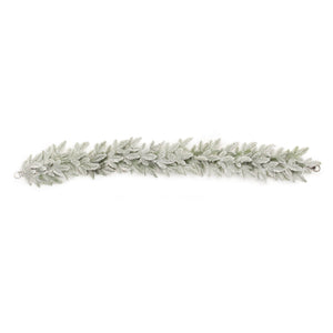 Flocked-Pine-Garland-6'L-Wreaths-&-Garlands