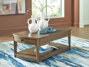 Burkbyer - Rectangular Table - Best Buy Furniture