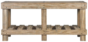 Susandeer - Console Sofa Table - Brown - Best Buy Furniture