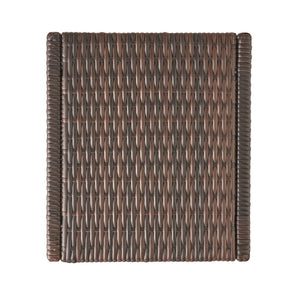 Bucharest - End Table C Shaped Side Table Rattan - Brown