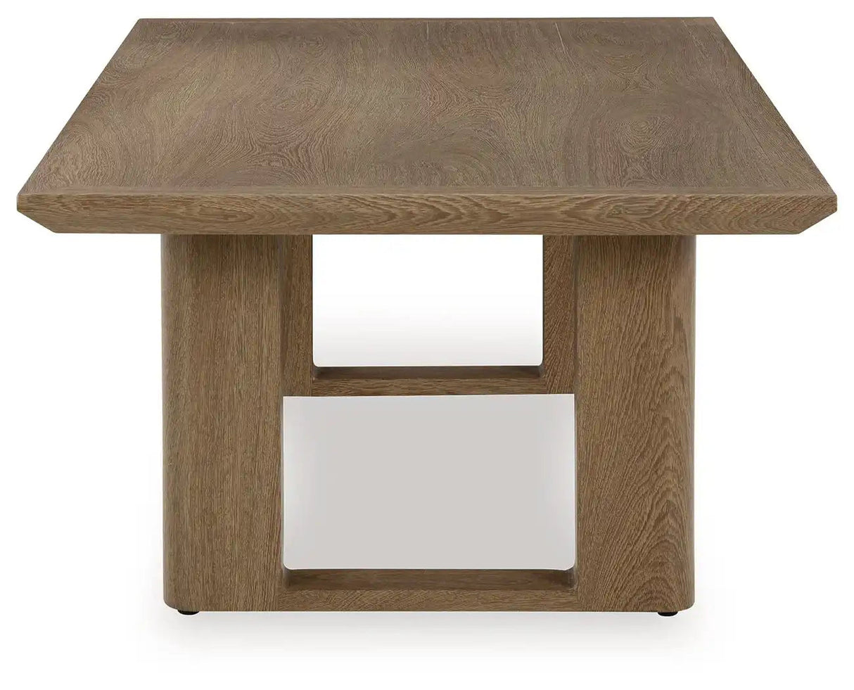 Serene Bay - Rectangular Cocktail Table - Dark Brown - Best Buy Furniture