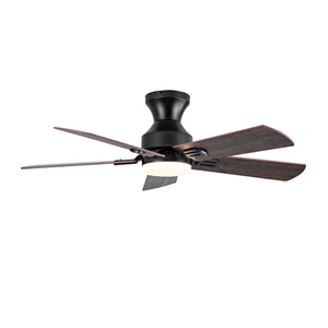 42 Inch Low Profile Ceiling Fan with Light and Remote Control