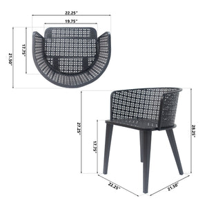 Milan - Outdoor Dining Chair (Set of 2) - Best Buy Furniture