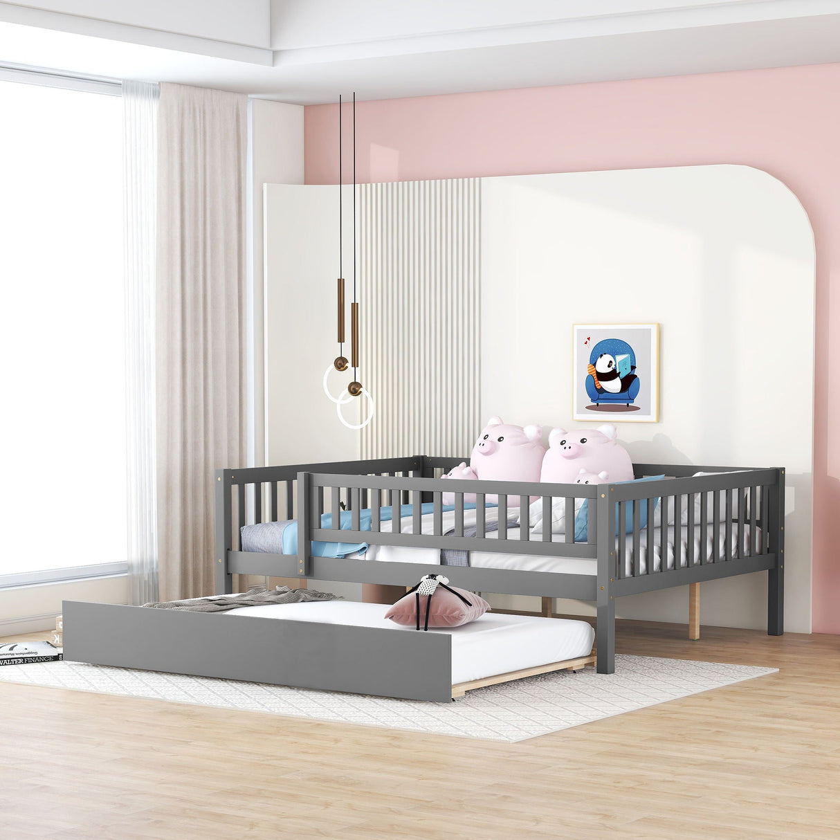 Multi Functional Wooden Daybed Bed