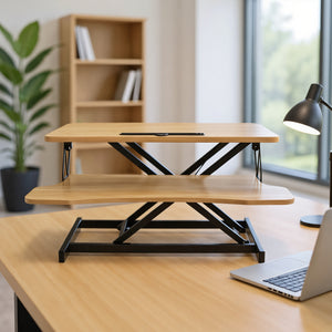 32 Inch Height Adjustable Desk Converter