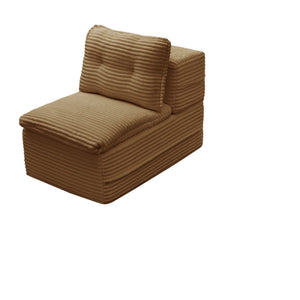 Multi Functional Sectional Sofa Bed With Independent Chaise Lounge And Functional Blanket